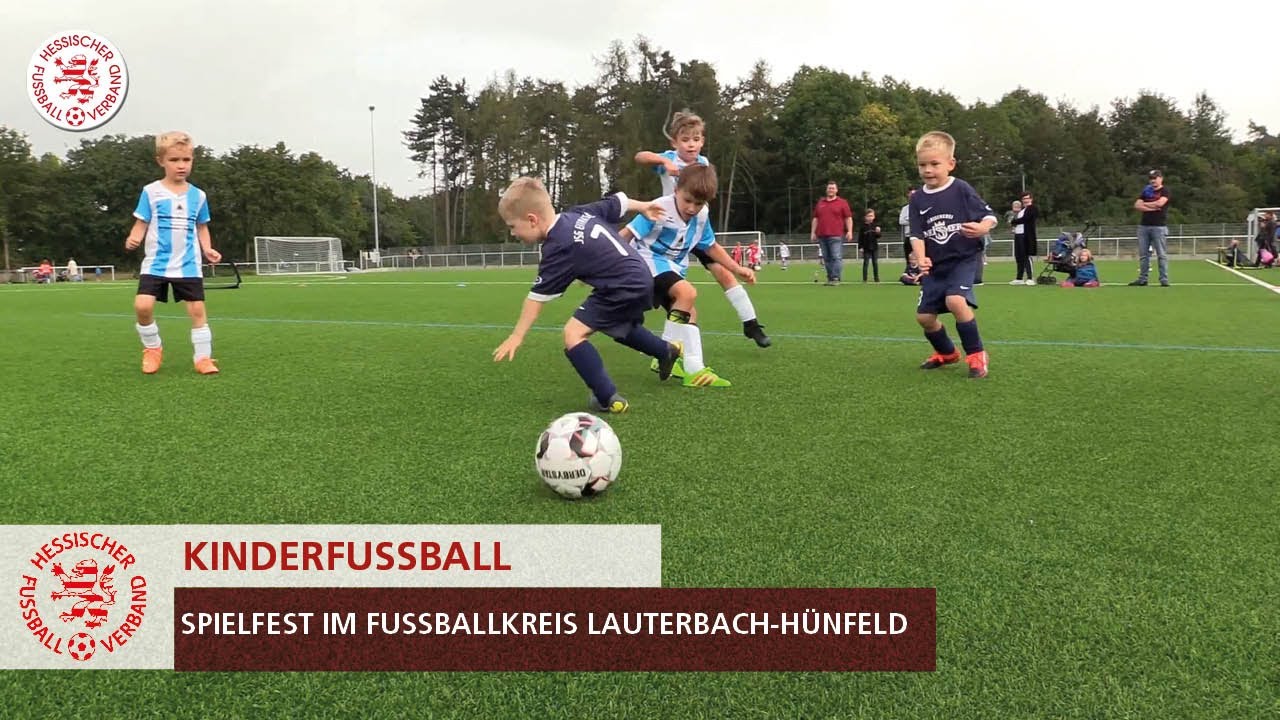 Spielfest im Fu&szlig;ballkreis Lauterbach-H&uuml;nfeld