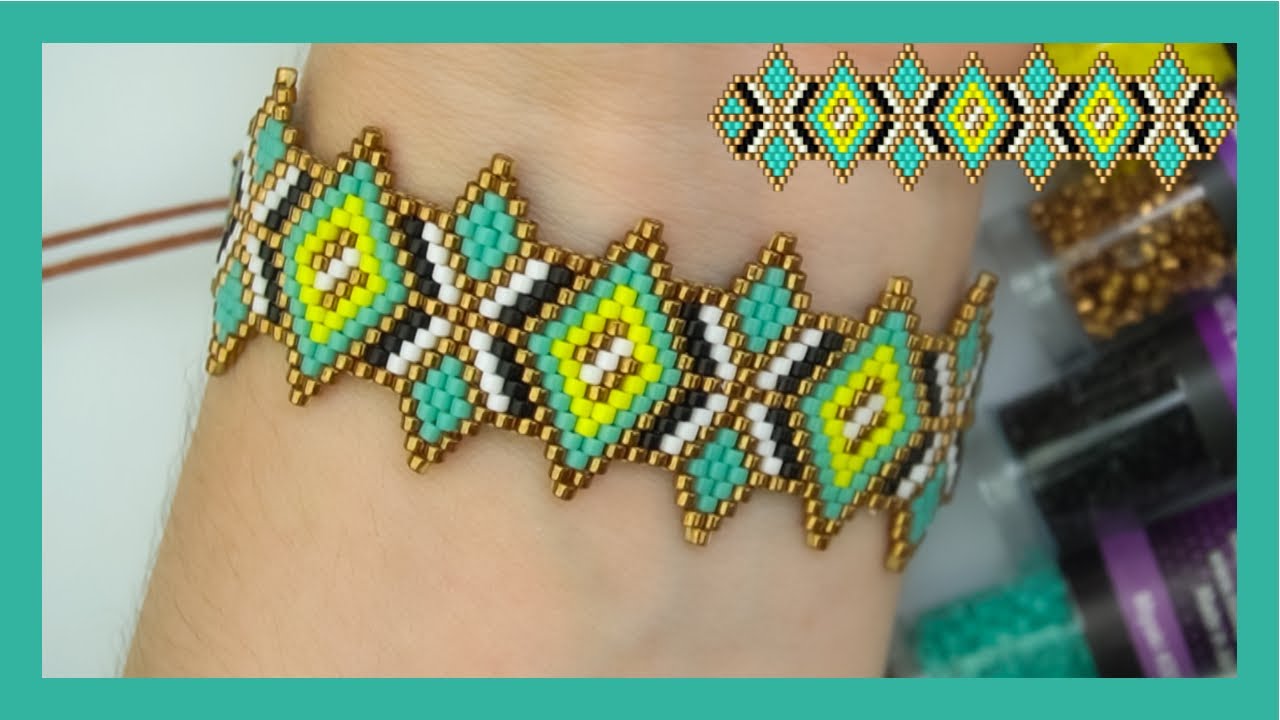 PULSERA /LADRILLO / PEYOTE IMPAR/