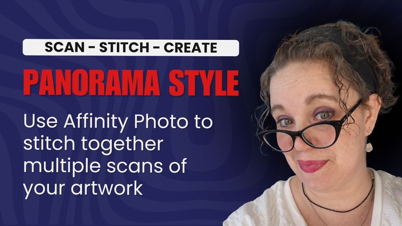 How to Stitch Large Artwork Scans Together Using Affinity Photo