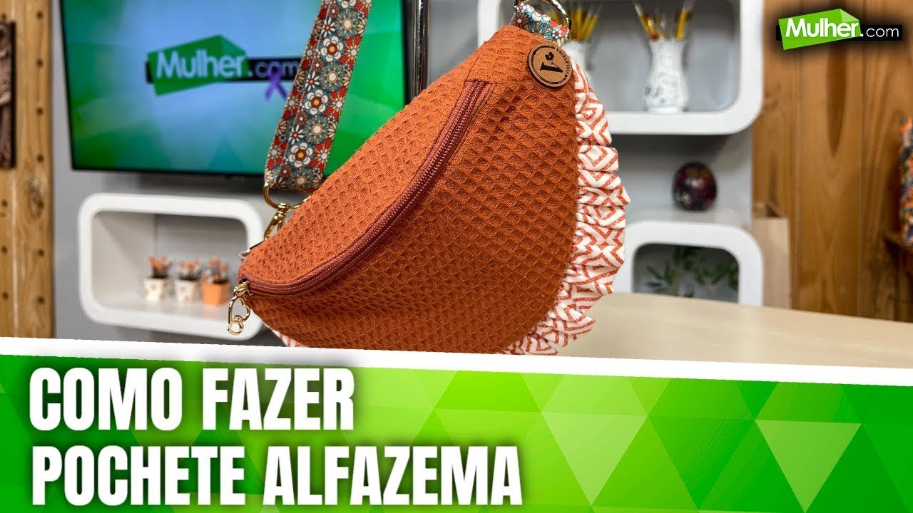 Como fazer Pochete Alfazema