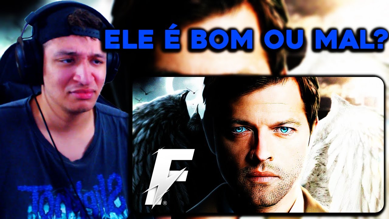 REAGINDO A Rap do Castiel (Supernatural) - Anjo do Senhor | Flash Beats