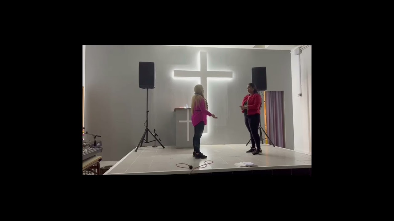 OBRA Y DANZA TU NO ESTAS SOLO ,culto de Ribeira iglesia FILADELFIA.