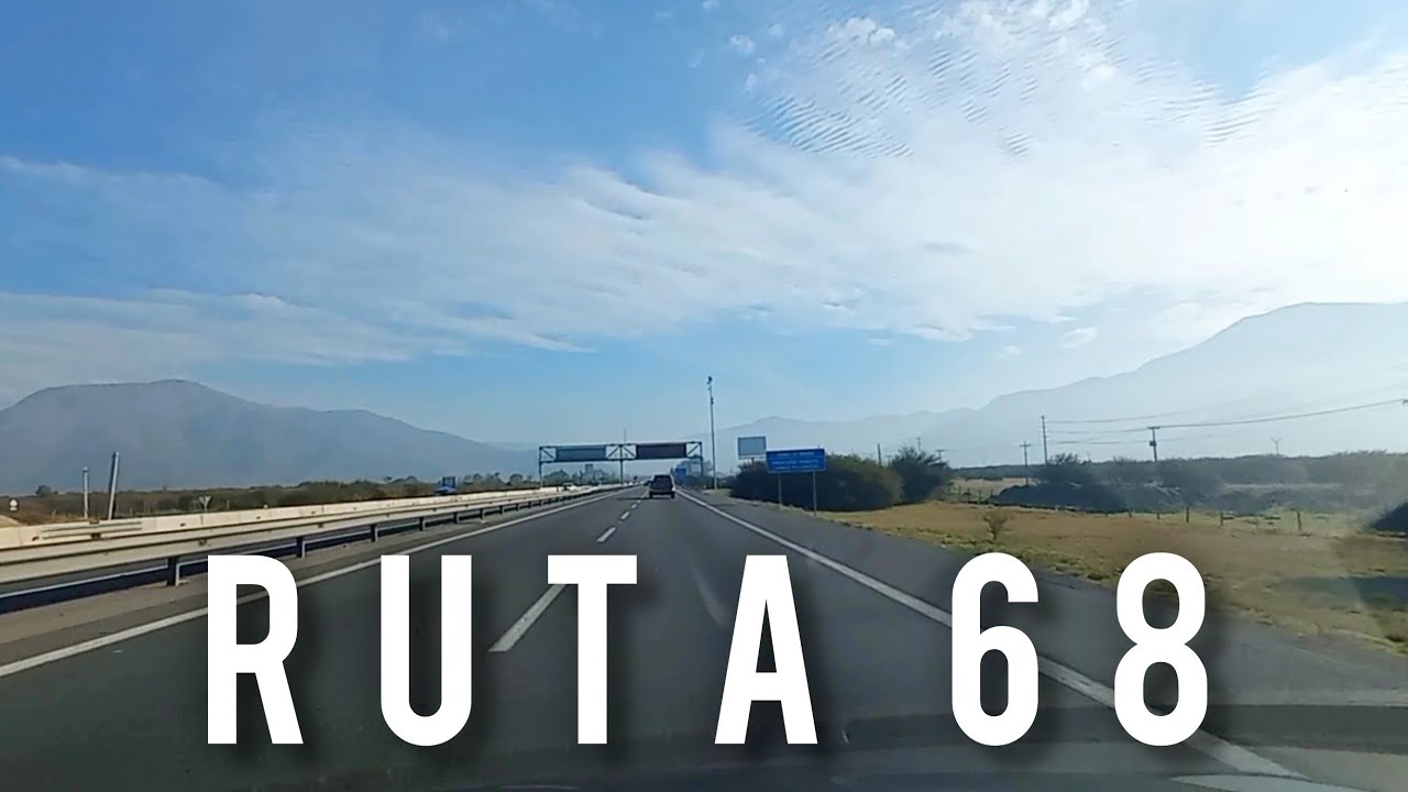 RUTA 68, Santiago de Chile - Viña del Mar, Valparaíso, Chile 🇨🇱