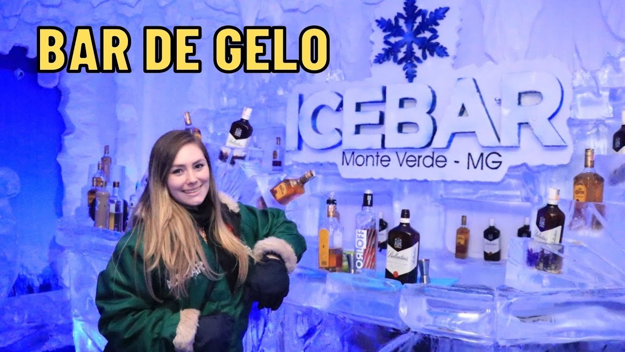 Bar de Gelo ICEBAR em MONTE VERDE - MG Fica em -20 graus - Como &eacute; e pre&ccedil;os