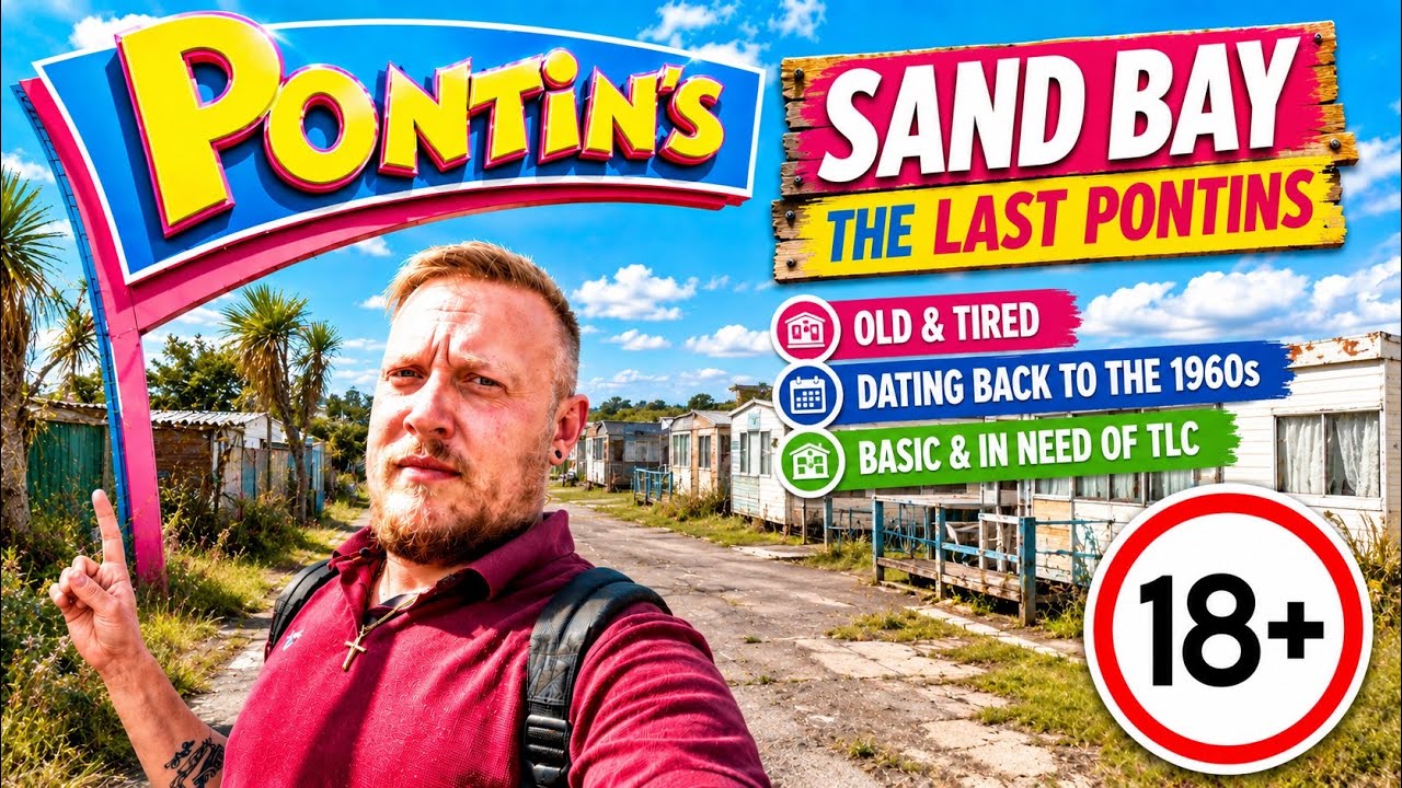 PONTINS… The LAST remaining in the UK… SAND BAY and adults only! Well kind of.. CONFUSED? EP 36