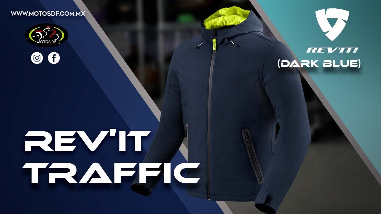 Chamarra Revit Traffic H2O Dark Navy