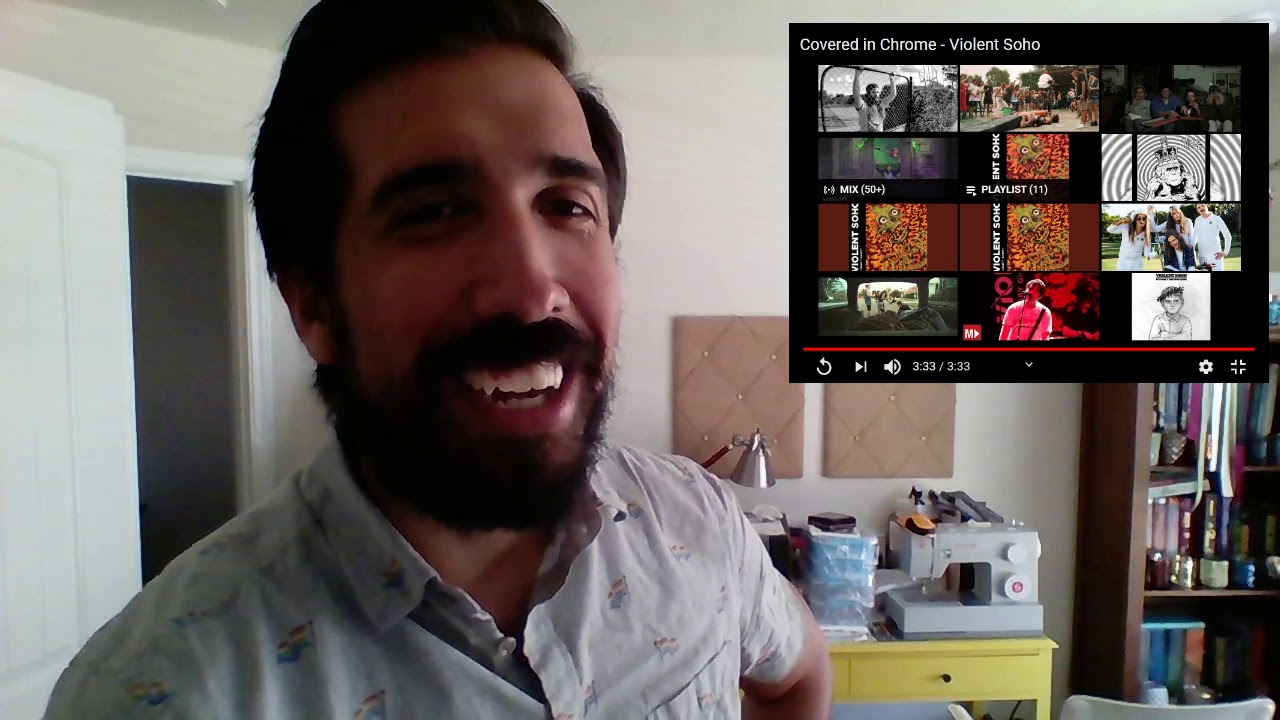 Violent Soho - Covered in Chrome [Reaction]