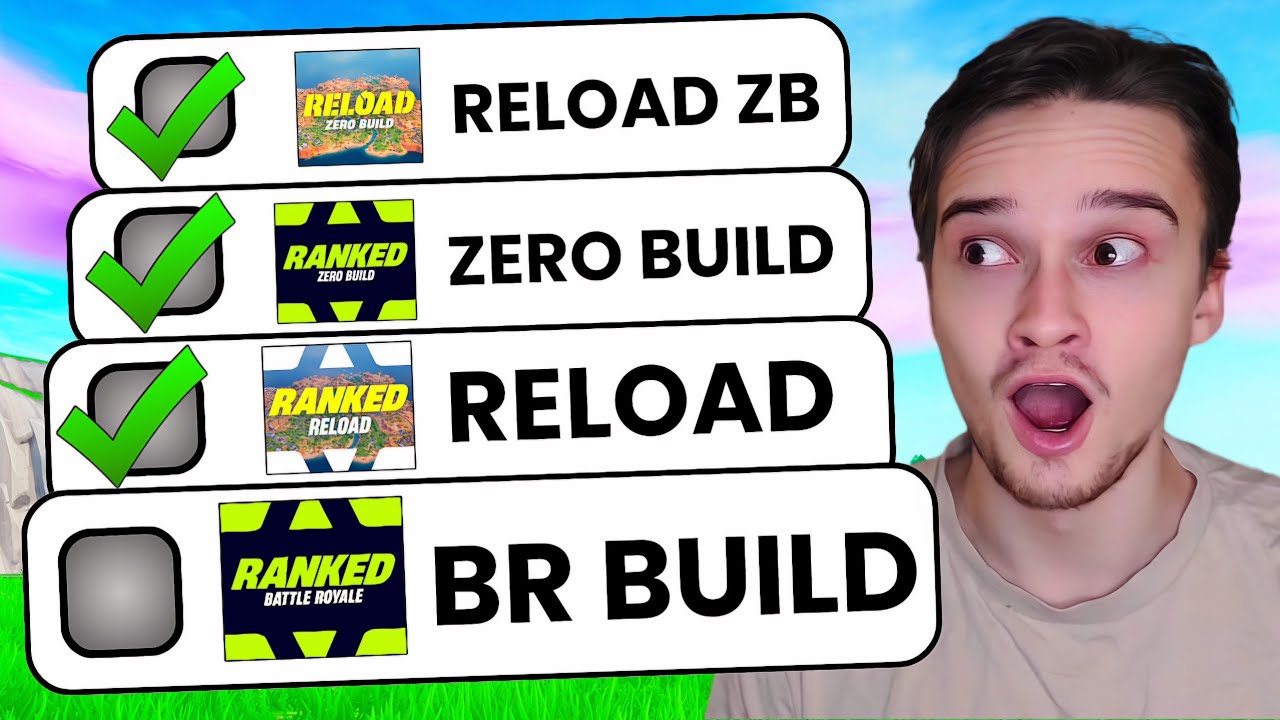 Pystynkö VOITTAA KAIKKI Ranked Modet!