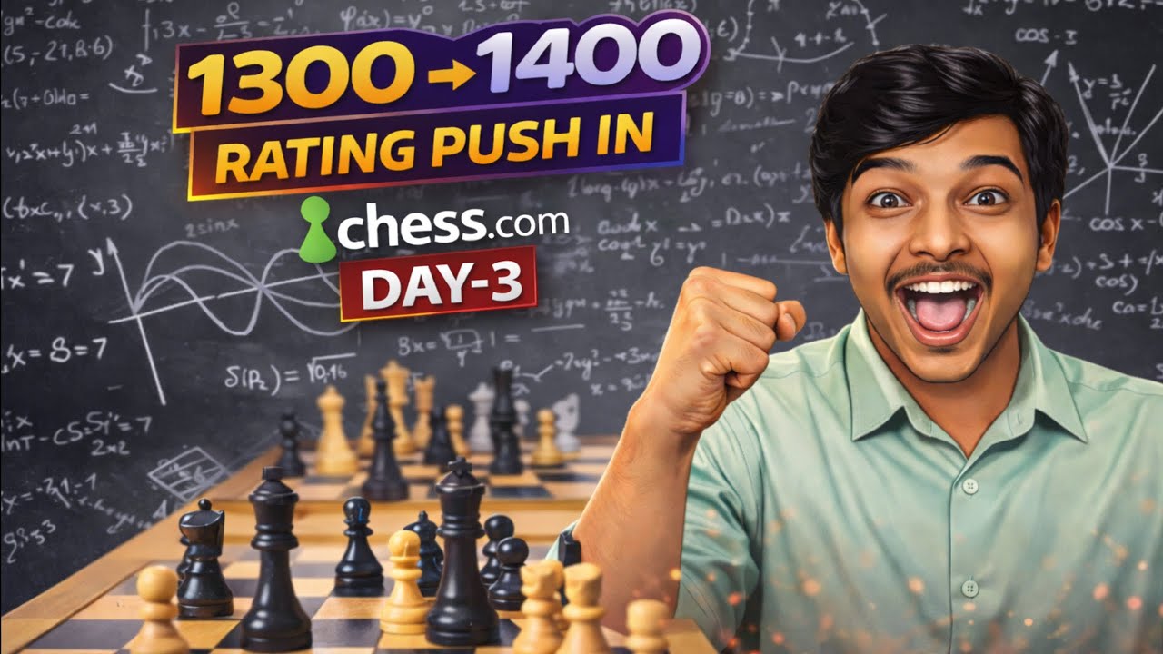 Road to 1400 ♟️ | 1300+ Rating LIVE Chess | Win & Learn 🔥