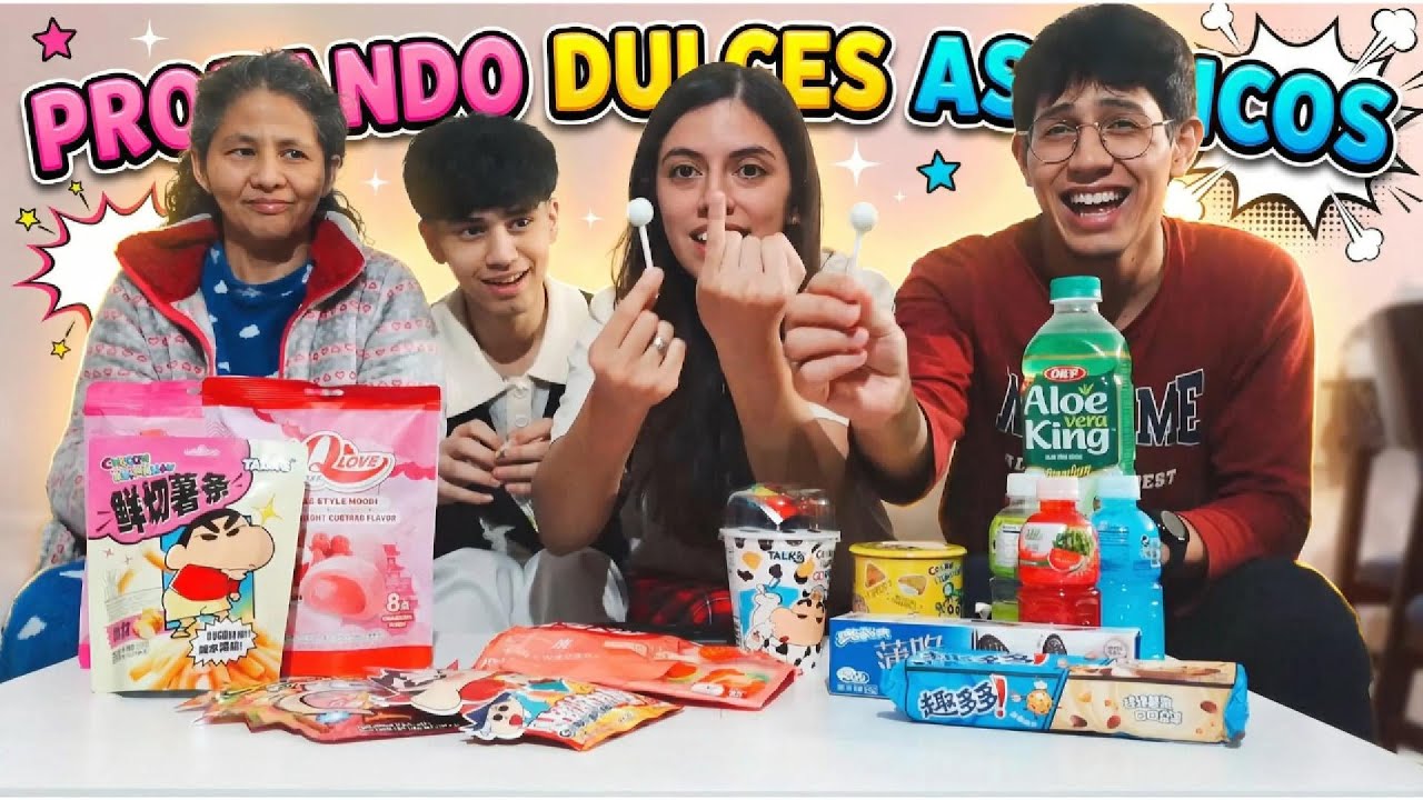 ¡Nunca habíamos probado dulces así! 😳