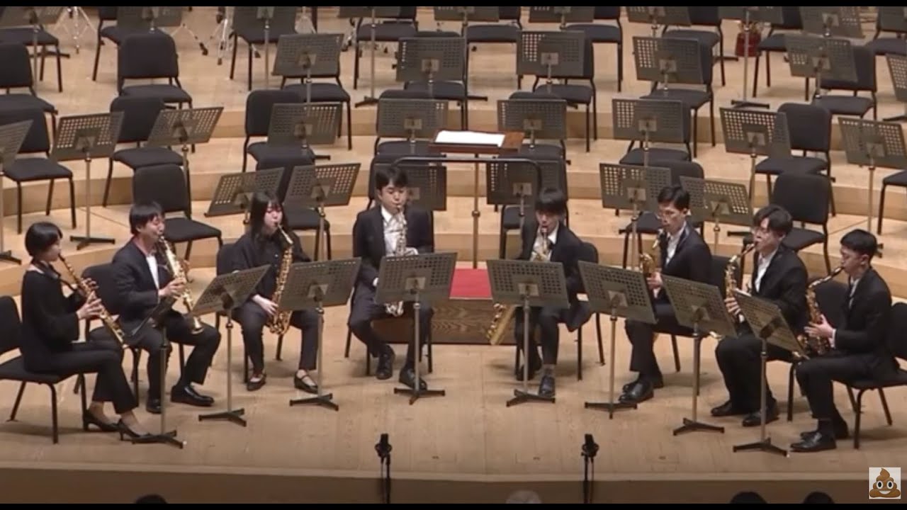 インフィニティ 第3楽章 / 江原大介  サックス8重奏(∞) 京都大学吹奏楽団Saxパート