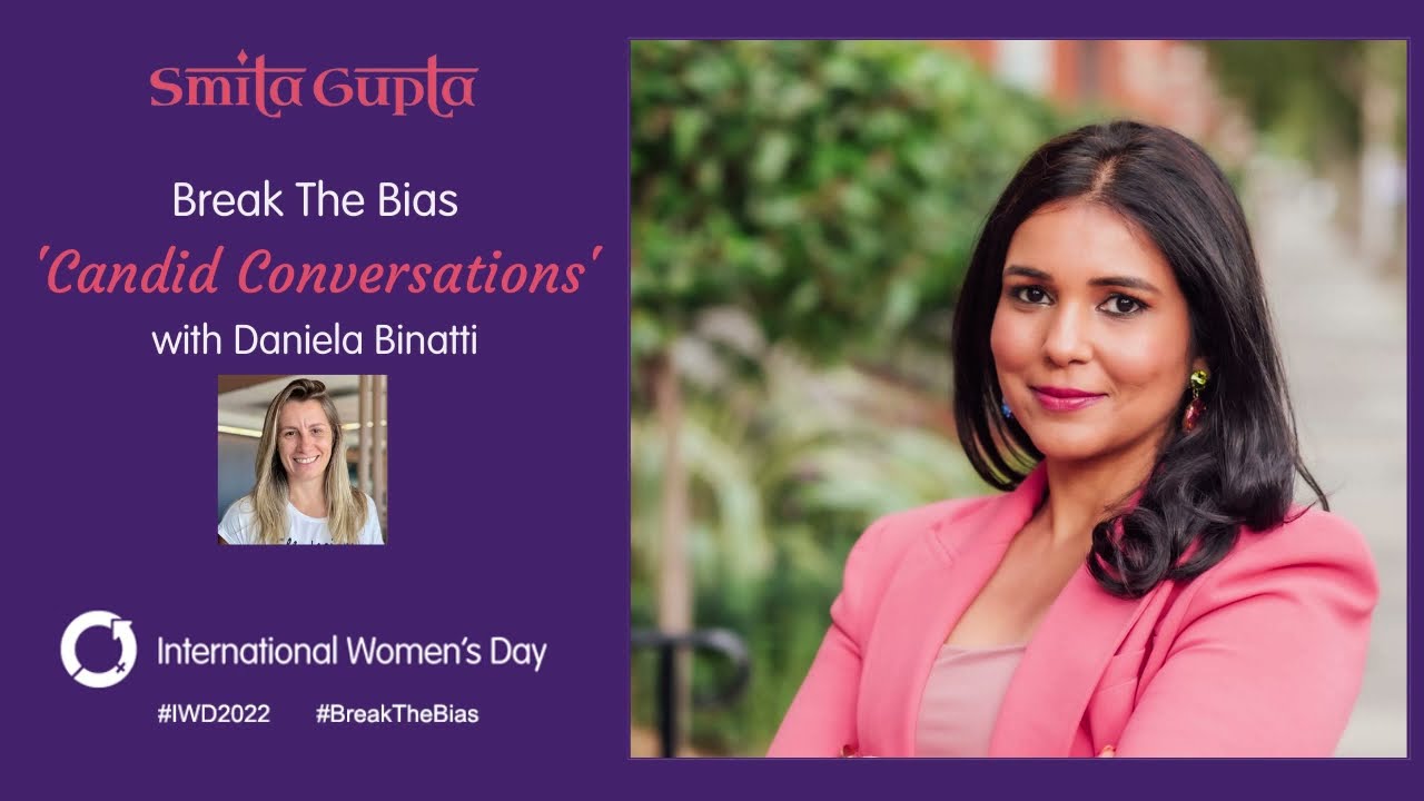 'Candid Conversations'. Smita Gupta with Daniela Binatti