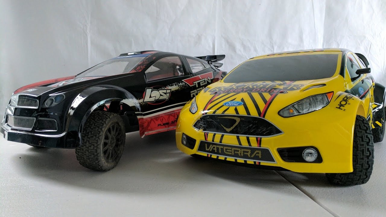 Vaterra Rallycross and Losi Ten Rally X Day 1 Breakage