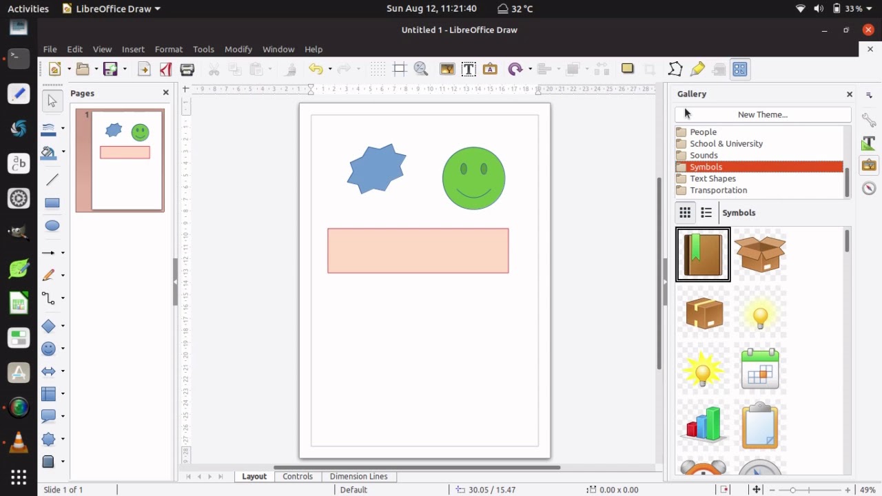How to Create Your First Drawing in LibreOffice Draw