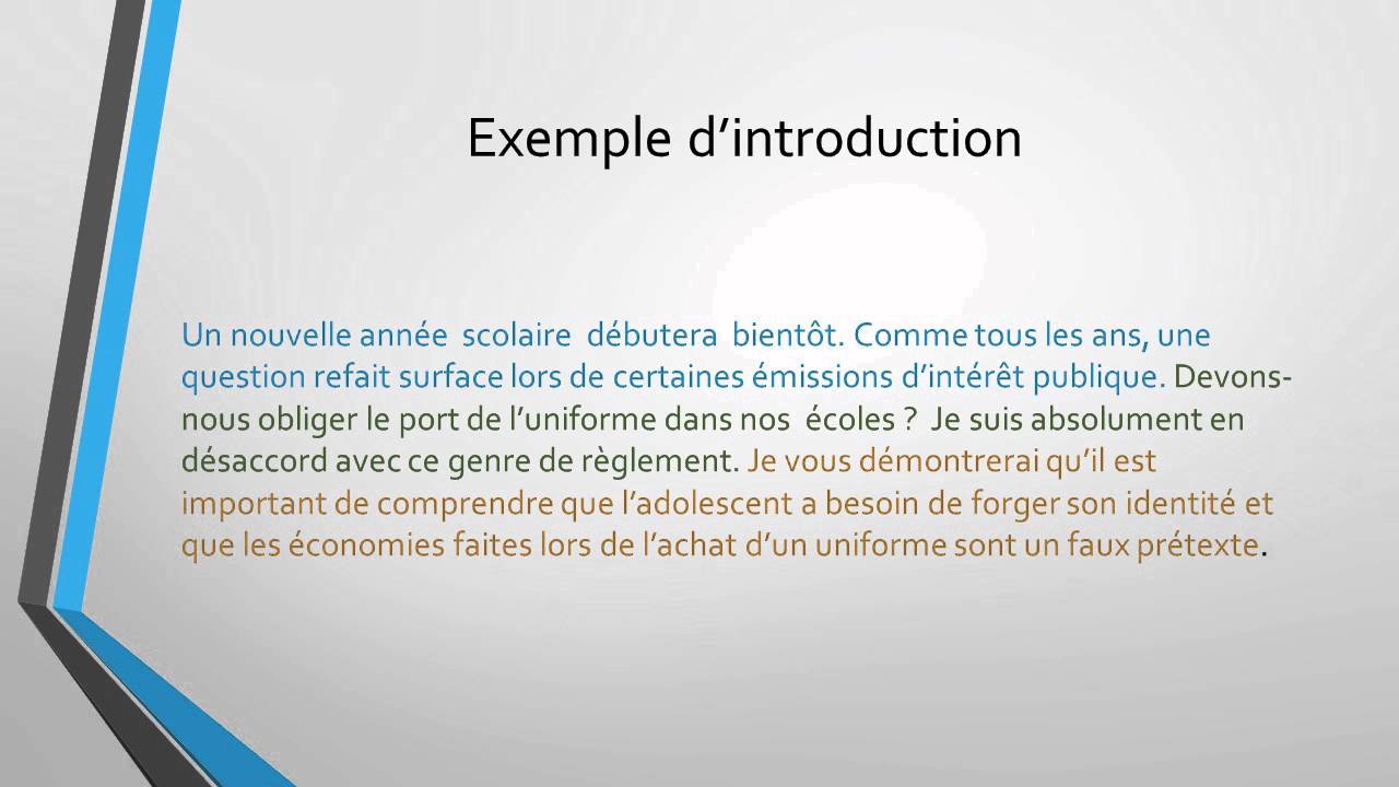Texte argumentatif