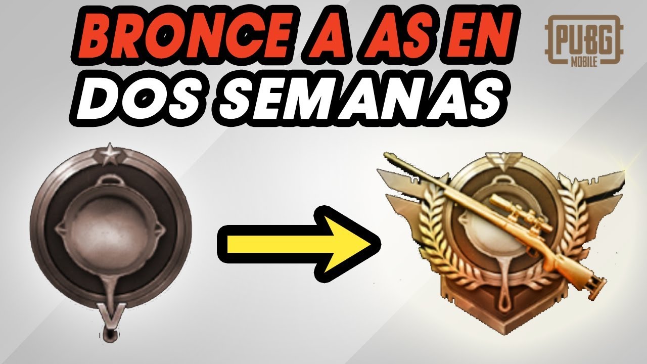 COMO SUBIR RÁPIDO DE RANGO (AS, CONQUISTADOR) - PUBG MOBILE