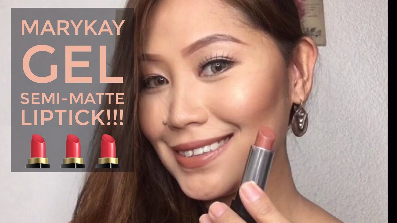 DIFFERENT LOOKS WITH MaryKay Gel Semi-Matte Lipstick
