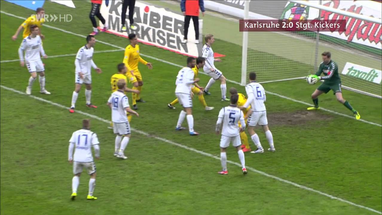 Karlsruher SC - Stuttgarter Kickers 3:0 30.03.2013 Alle Tore Highlights HD