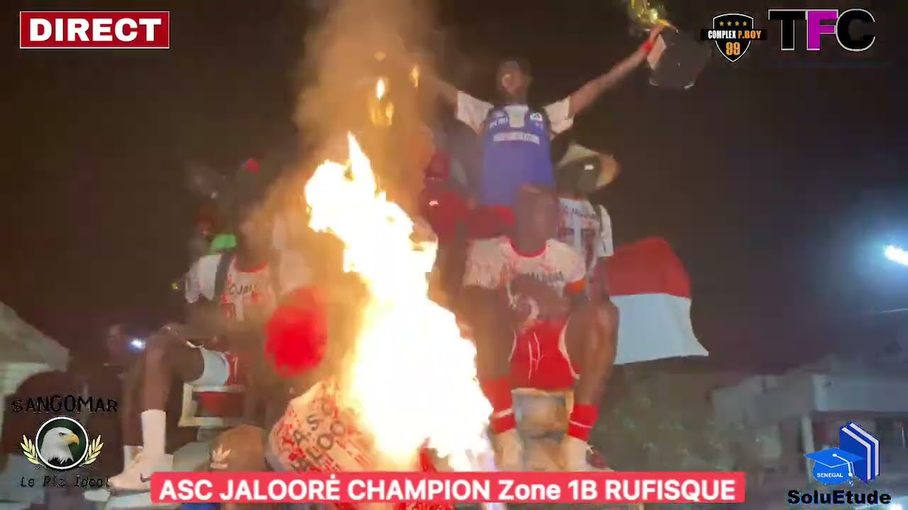 🛑ASC JALOORĖ Championne Navetane Rufisque Zone 1B 2023