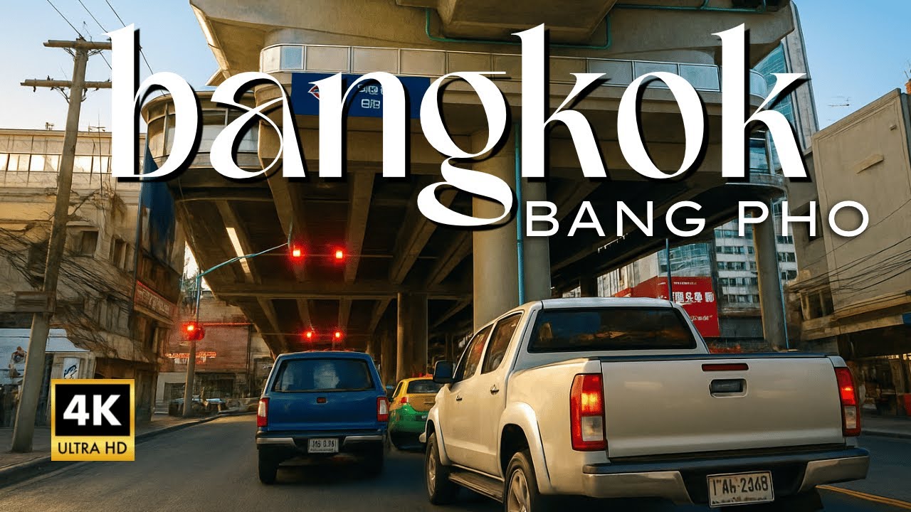 Walking in Bang Pho, Bangkok (4K) – Quiet Area near Chatuchak Market