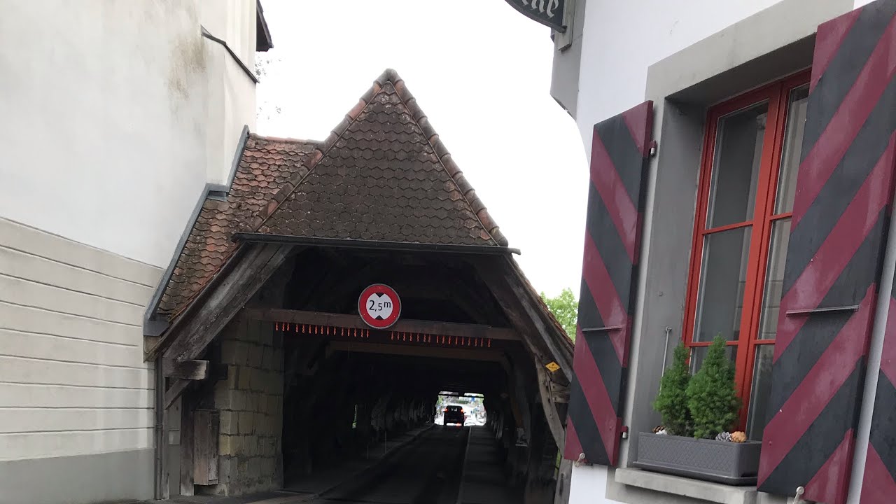 Aarberg Bern Switzerland a small walk through this old town.