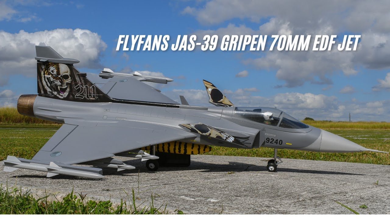 FlyFans 70mm Jas-39 Gripen! #aviation #rcpilots #rcplane #spektrumrc