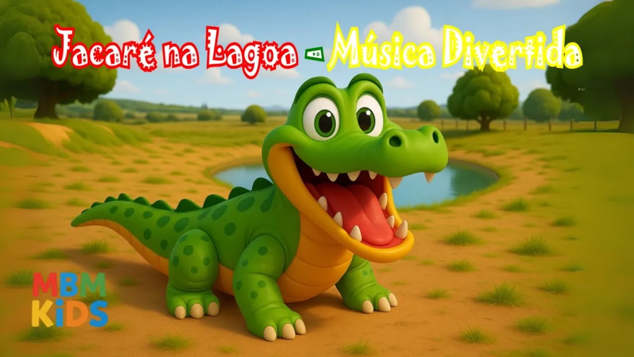 Na Lagoa tem Jacaré 🐊 – Música Infantil Divertida com a Vovó Quiquinha