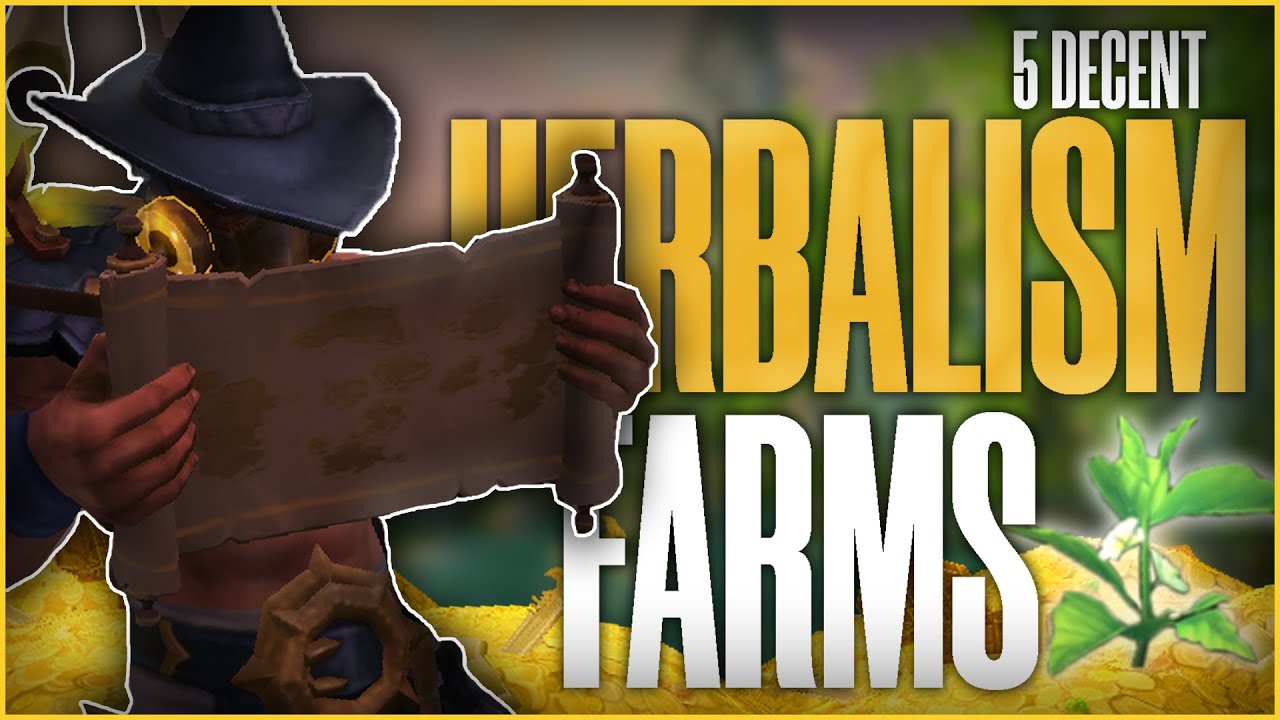 5 Herbalism Farms for QUICK and EASY Millions | World of Warcraft Gold Farming