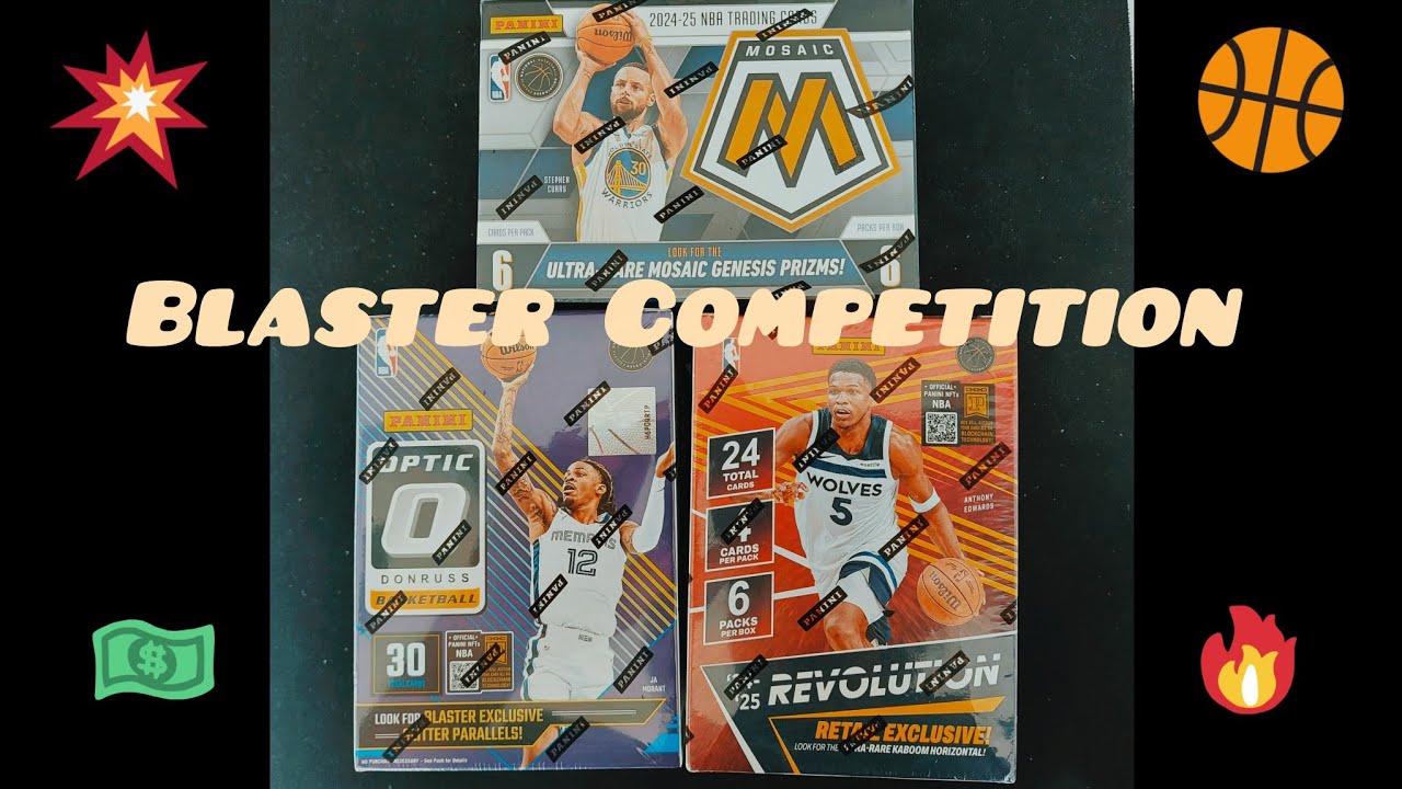 2025 Panini Optic, Mosaic & Revolution Blaster Competition - Which product is better for $$30? 🏀