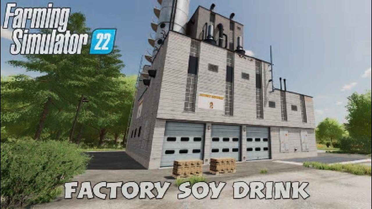 FS22  New Mod (console): Factory Soy Drink | Mods in the spots # 268