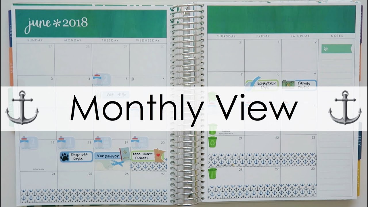 Monthly View | June 2018