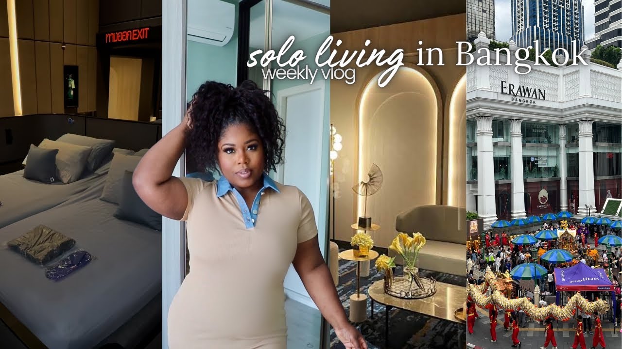 Solo Living in Bangkok | last days in Thailand 🥲+ bed movie theater + shopping