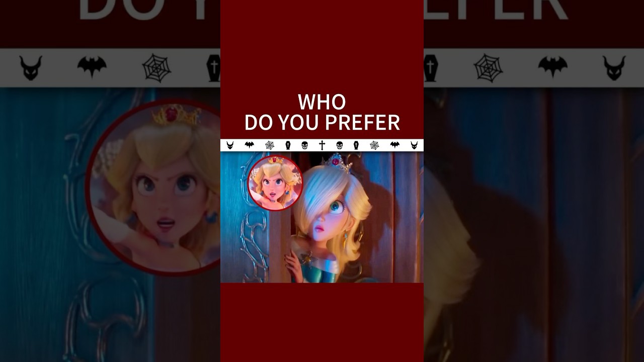 Кто из Розалины и принцессы Пич вам больше по душе? #rosalina #princesspeach