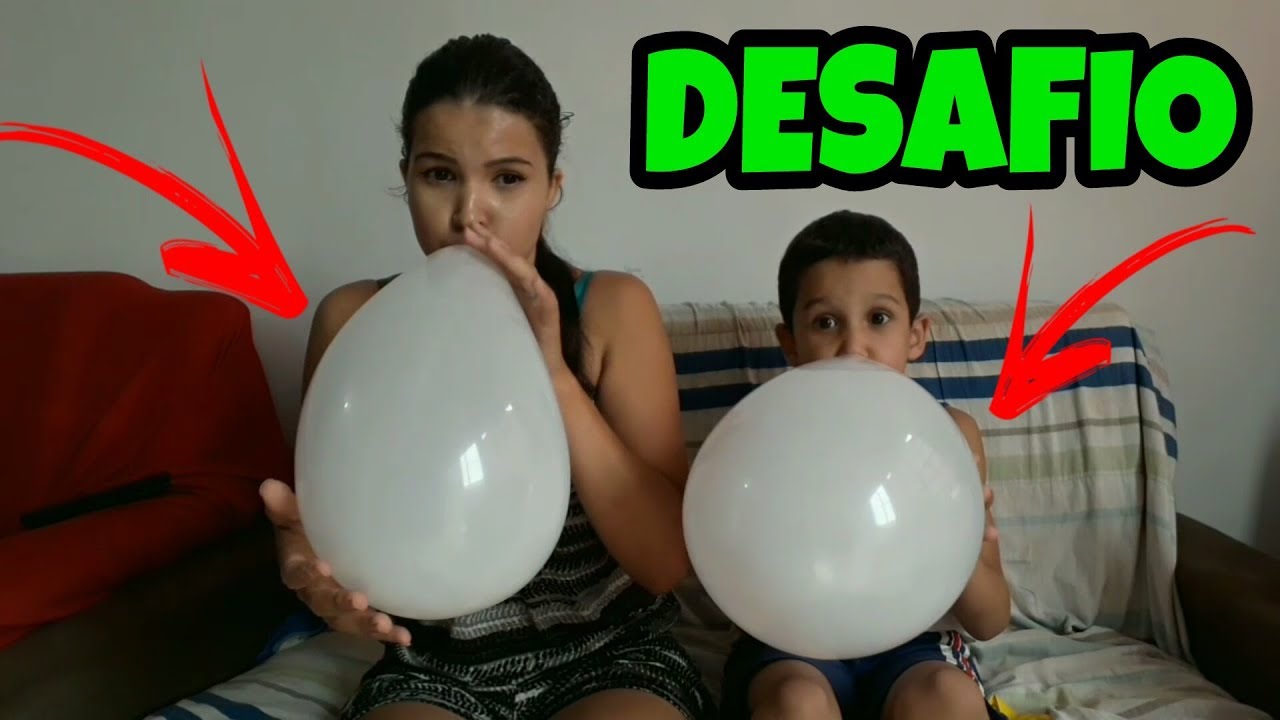DESAFIO DA BEXIGA | QUEM ESTOURA PRIMEIRO | COM RUKABOLL KIDS