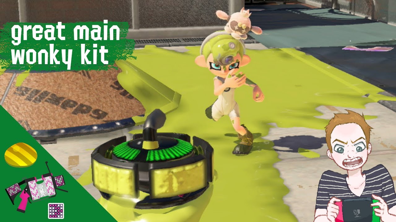 [Splatoon 3] .52 Gal Deco - great main wonky kit - Inkblot Clam Blitz