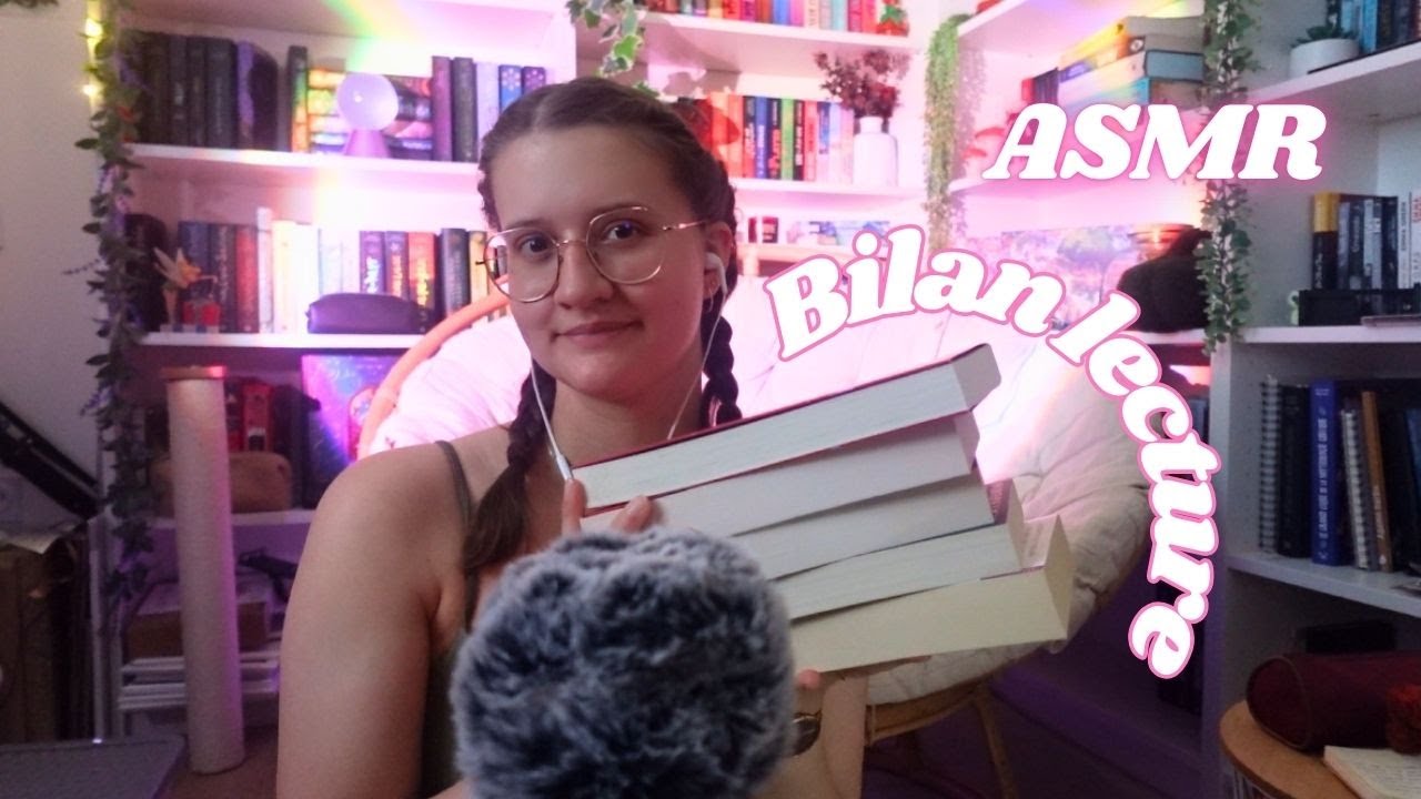 ASMR 🌙| Mon bilan lecture de Juillet (et ce n'est pas glorieux...)