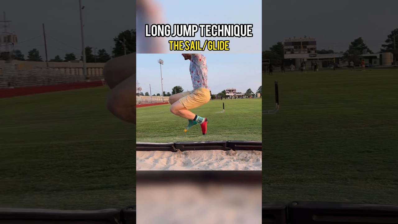 Long Jump Technique- The Sail/Glide