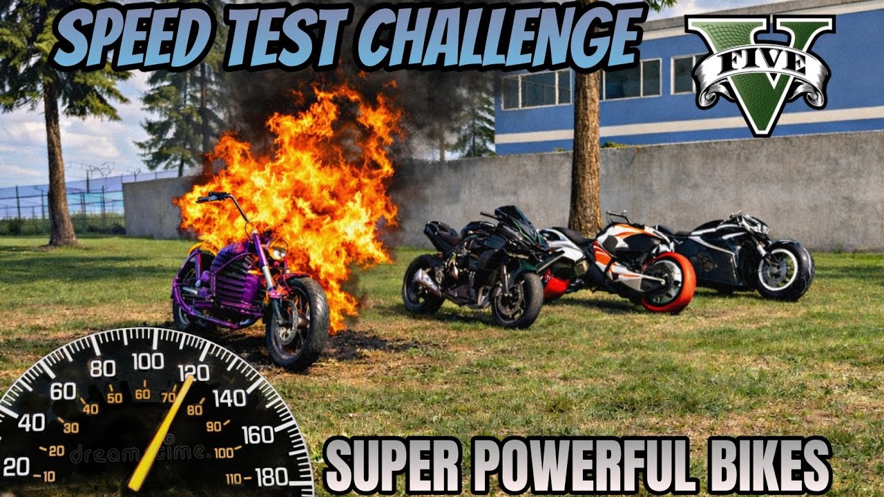 SUPER POWERFUL BIKES CHALLENGE ☠️