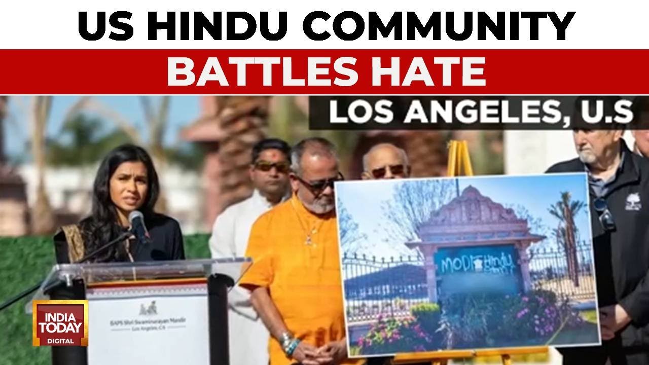 US Temple Desecration: Hindu Community Demands Action