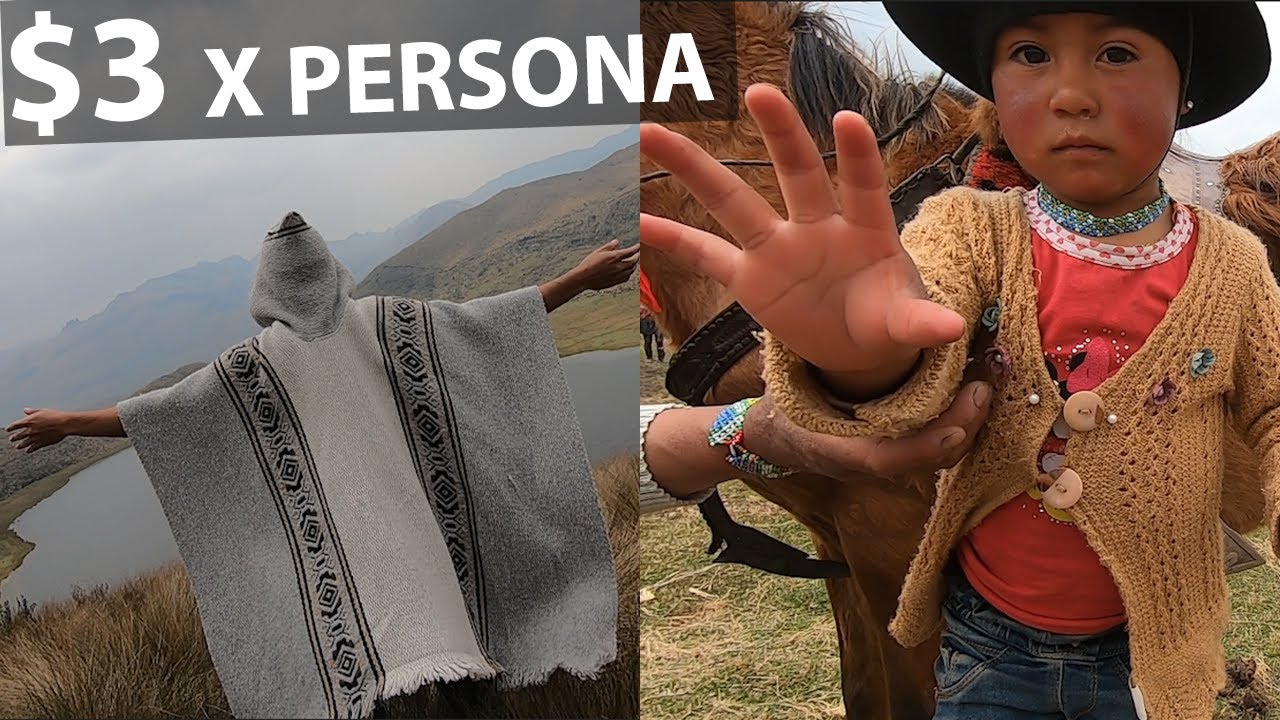Acampa en el PÁRAMO por SOLO $3 en Ecuador!