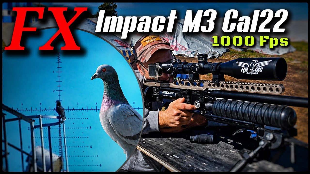 Potencia con presicion 🔥 FX M3 .22