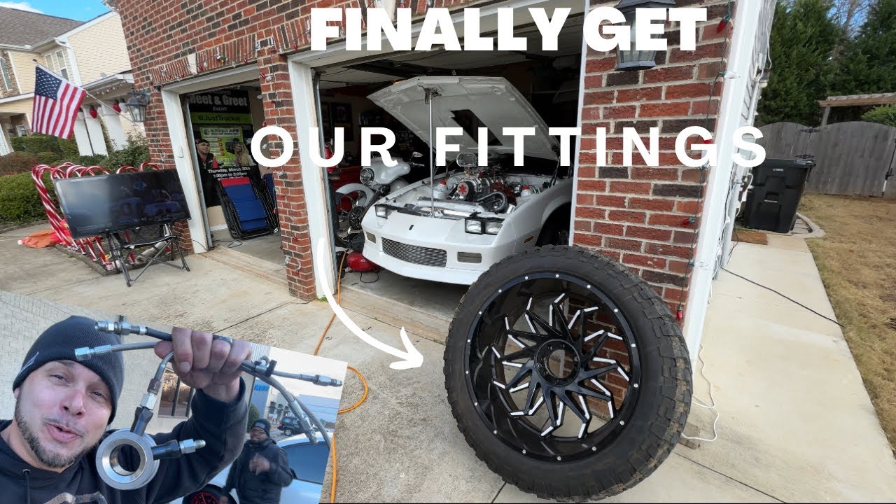 We Finally get our ThrowOut Bearing SORTED !! Installed quad row WHEEL LEDS !! And no more squeak