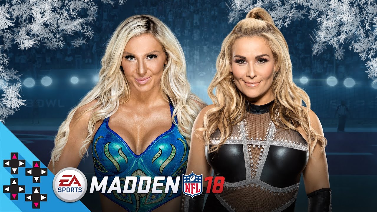 MADDEN 18: CHARLOTTE vs. NATALYA (feat. MOJO & RUSEV) - Gamer Gauntlet