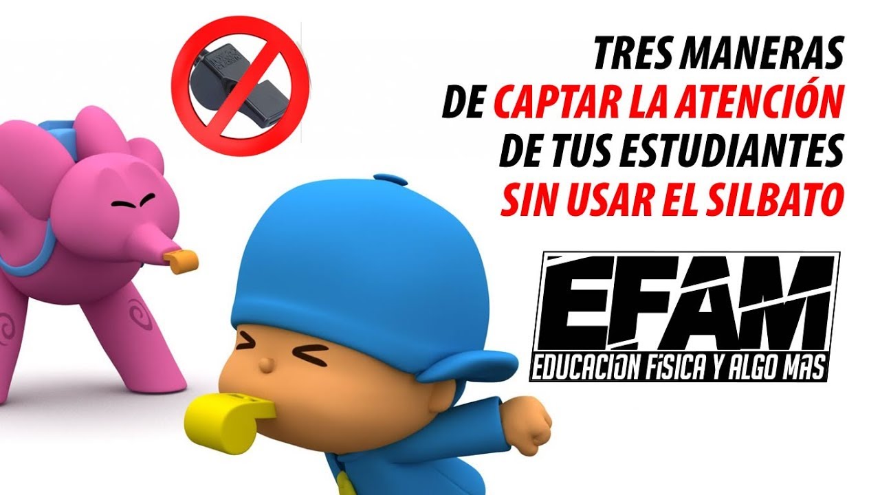 Tres maneras de captar la atención de tus estudiantes sin usar el silbato