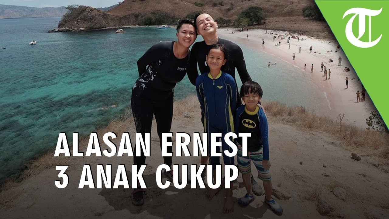 Alasan Ernest Prakasa & Meira Anastasia Putuskan 2 Anak Cukup