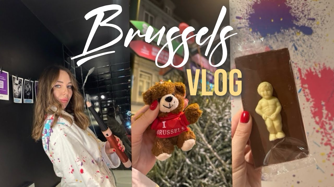 Как выглядит Рождество в Брюсселе, Бельгия 🎄     vlogmas , ярмарки, отель, поход в LV