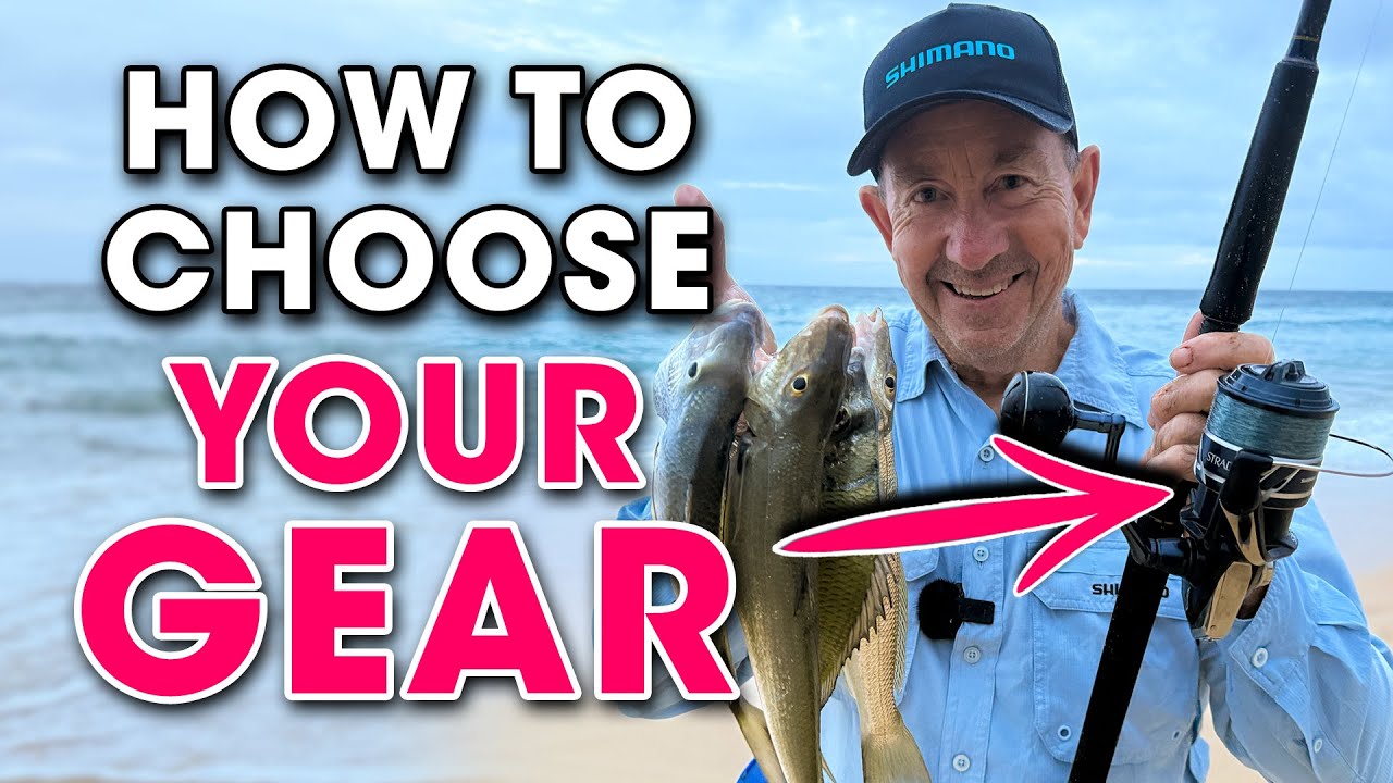 How You Choose the right RODS + REELS for Beach Fishing!