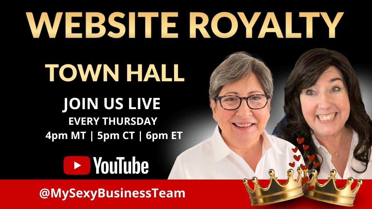 Website Royalty Town Hall # 8 - 02-19-26 Coaching Choices & Community Meetup Views Kajabi Updates