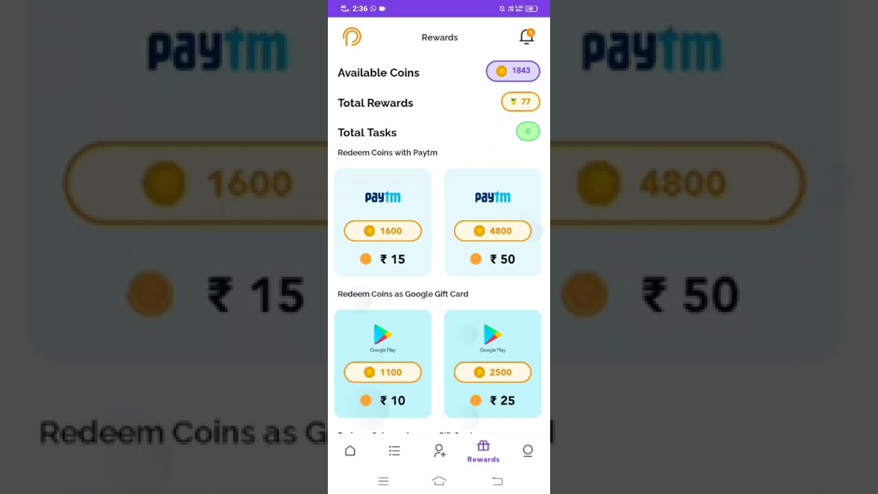 pollpe Redeem Paytm cash 😁