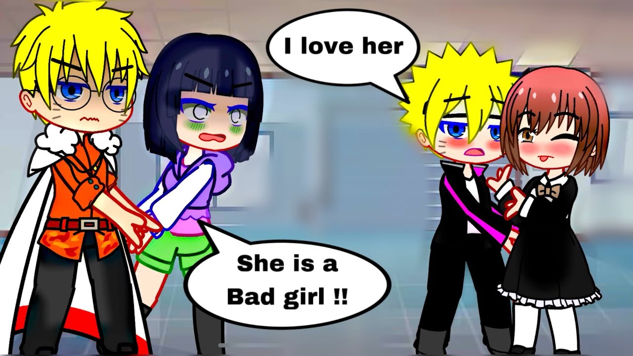 «Моя мама не любит плохих девчонок ❌» || Наруто Боруто Хината || Мем Gacha Club